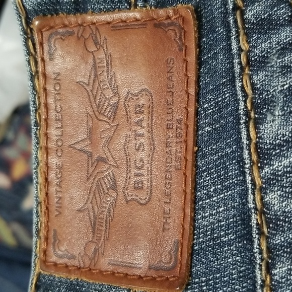 Big Star Nico Jeans sz 28x32 12.20 - Picture 5 of 8